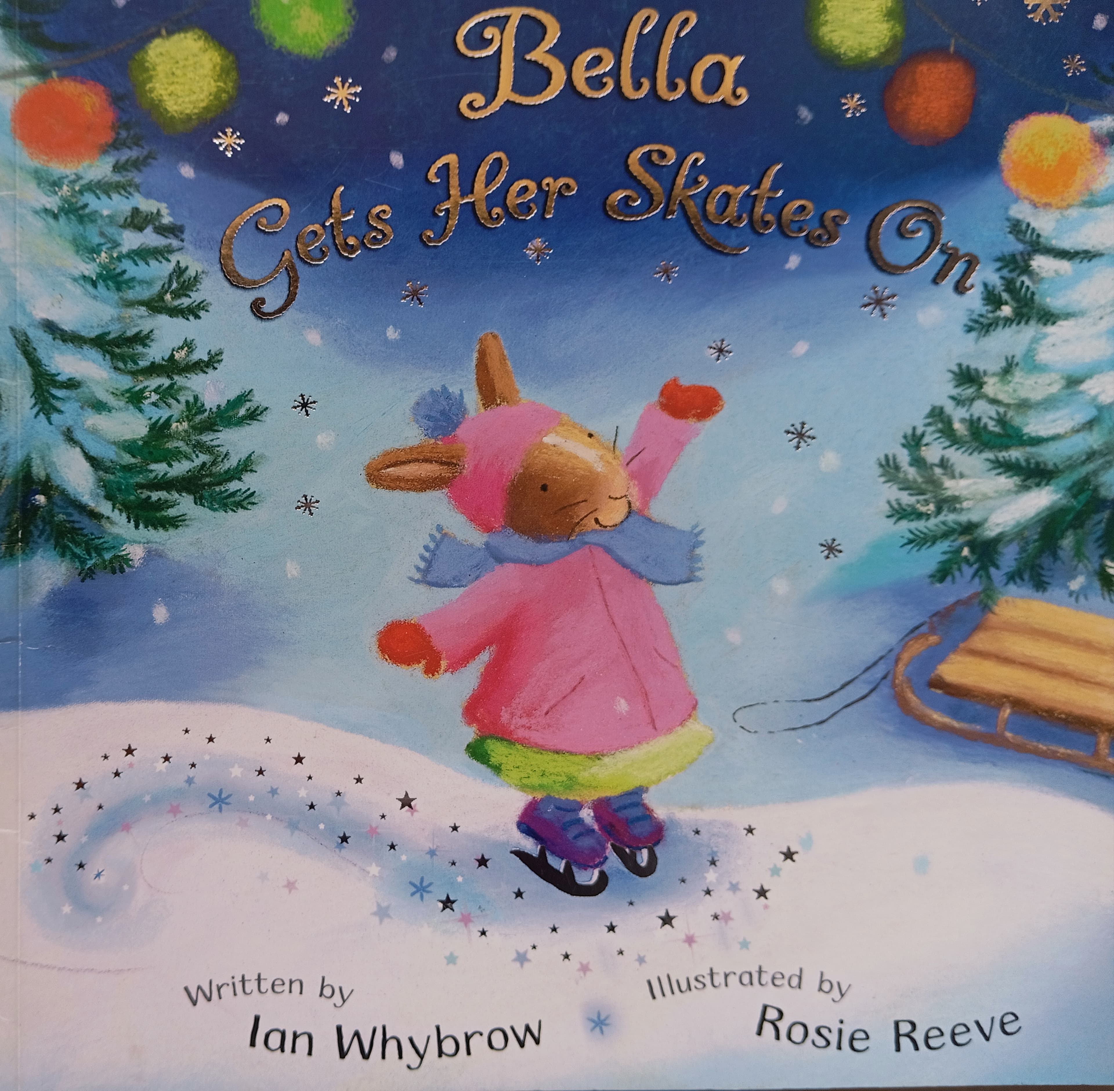 BELLA GETS HER SKATES ON