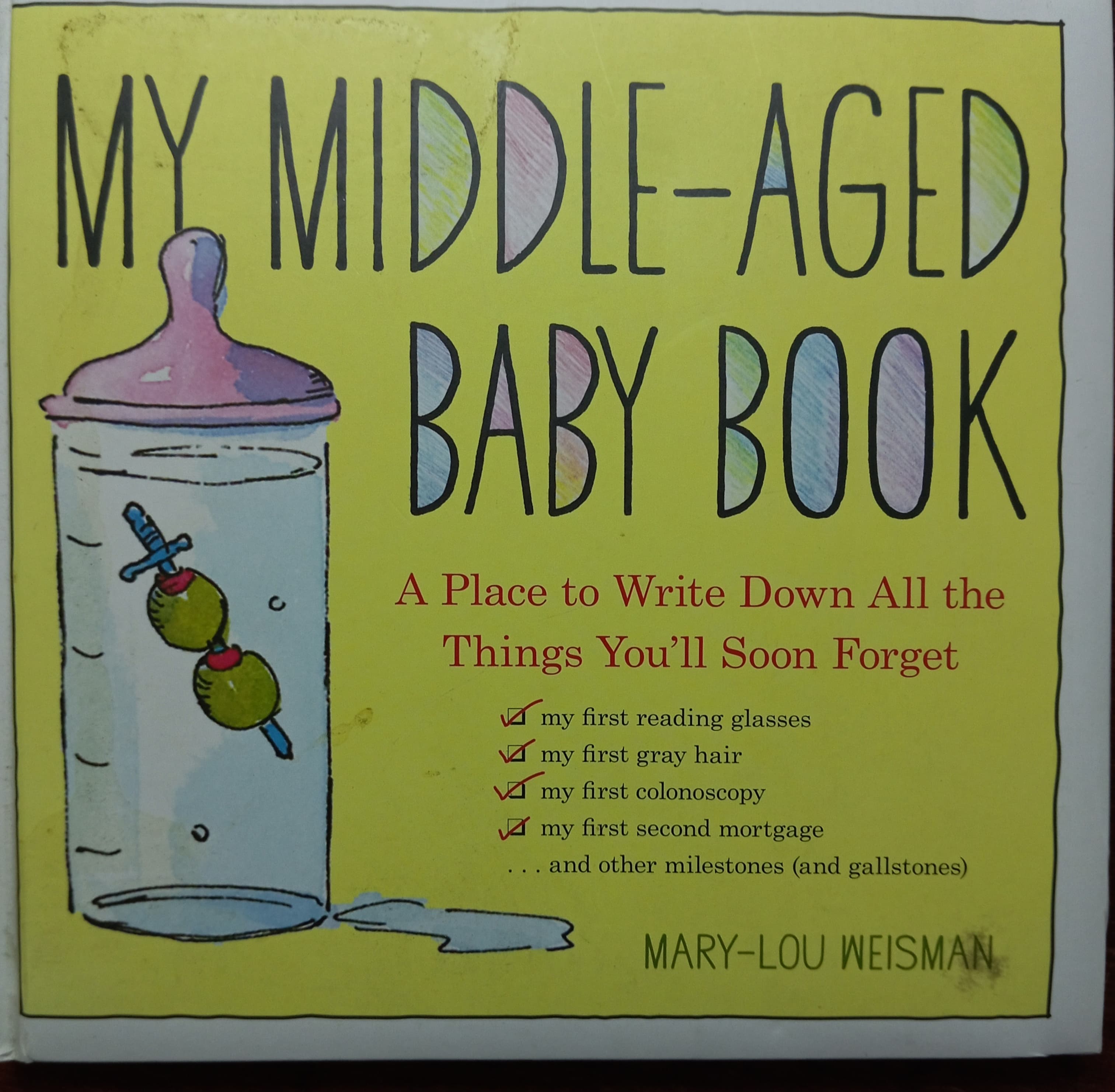 My middle-aged baby book